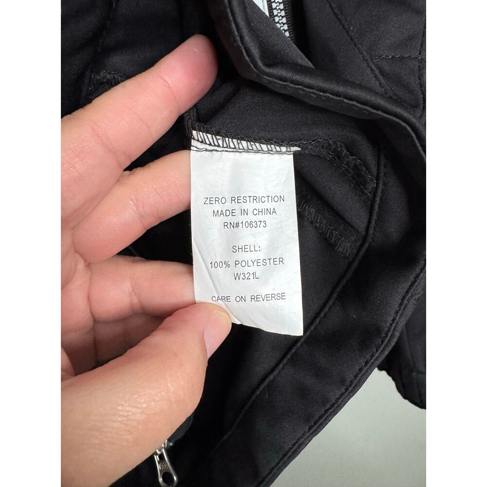 Zero Restriction Women's Black Rosie Wind Resistant Full Zip Up Jacket Size M - Picture 5 of 8